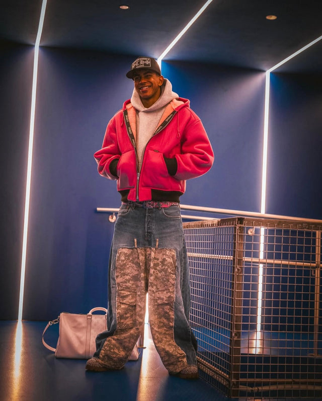 @lamineyamal wearing Double Hybrid ACU Pants