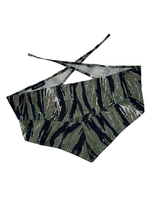 Bandana Top Tiger Stripe