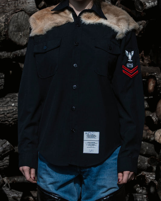 US Navy Rabbit Fur Shirt