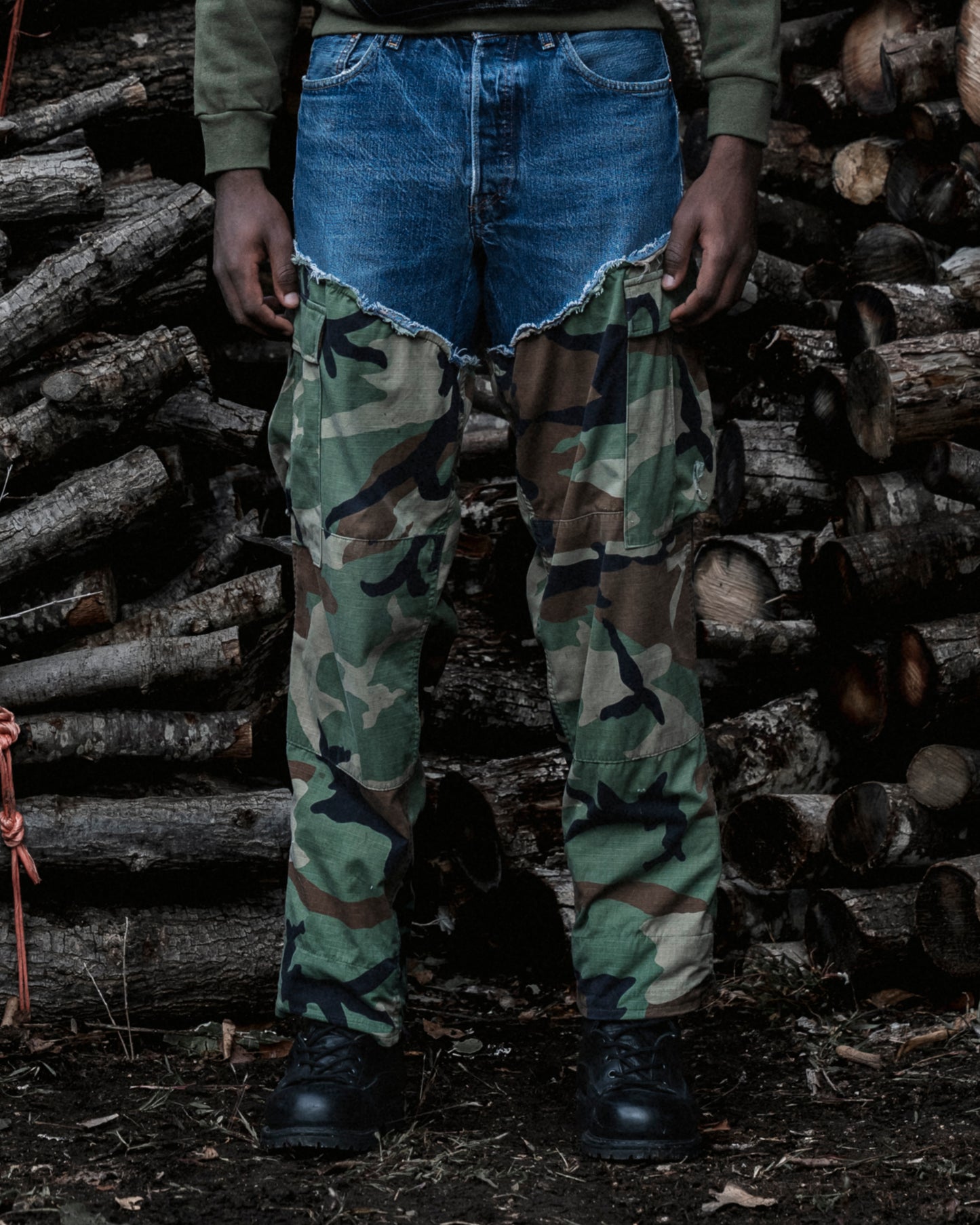 Half-cut Woodland Pants