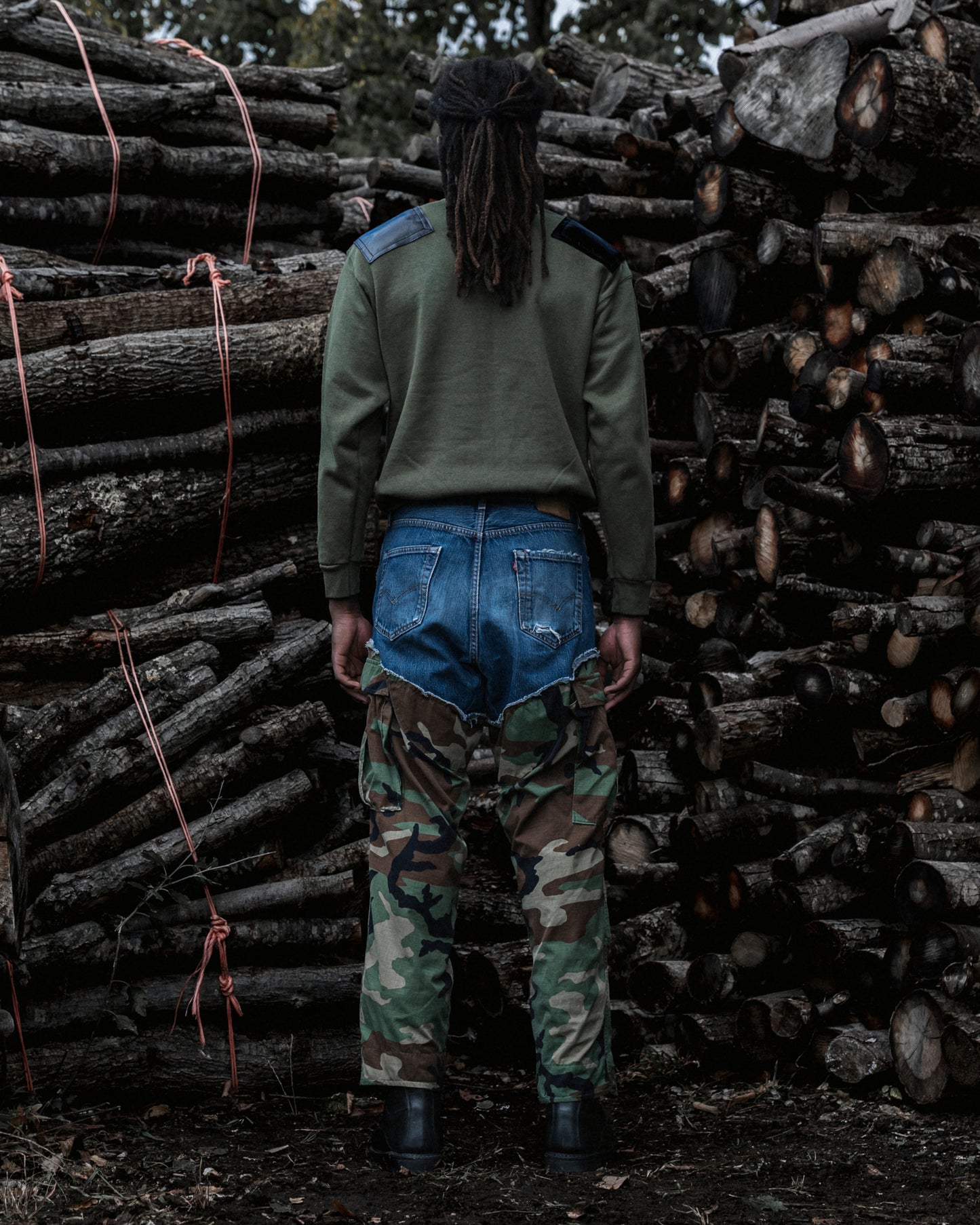 Half-cut Woodland Pants